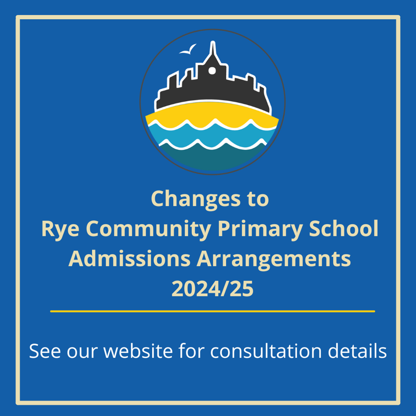 Image of Consultation on Rye Community Primary School Admission Numbers 2024/25