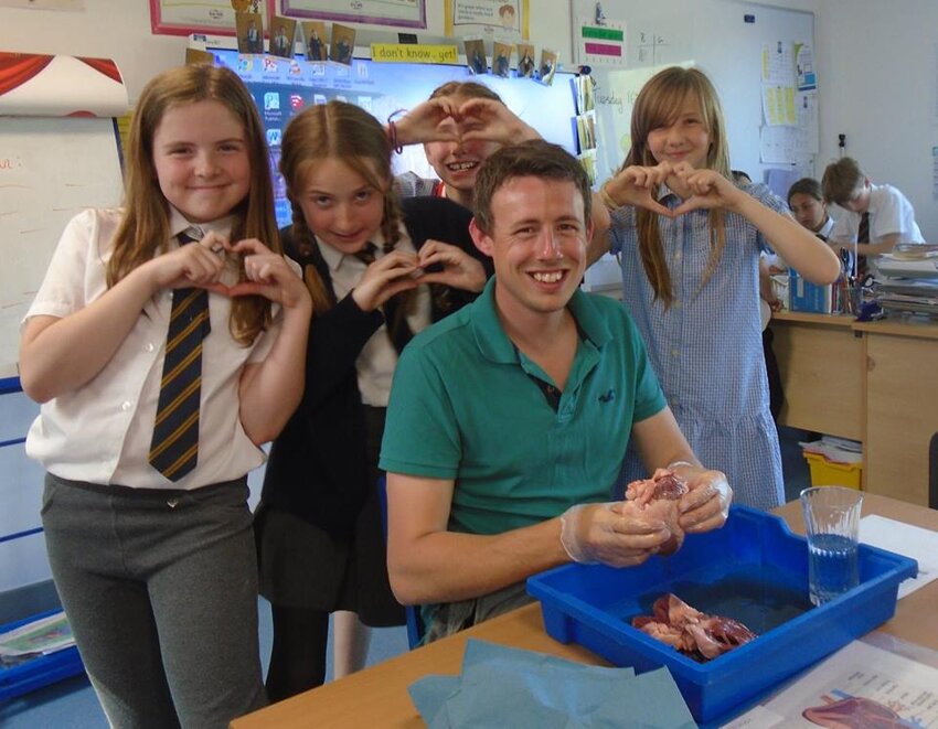 Image of Pig Heart Science Lesson for Year 6